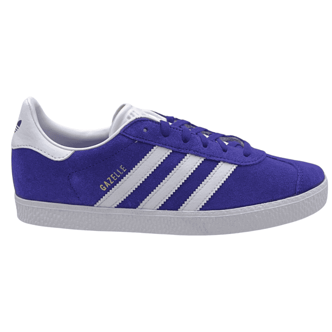 Adidas Gazelle J – Energy Ink - Cloud White - Gold Metallic (2)