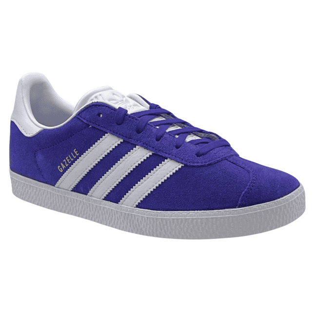 Adidas Gazelle J – Energy Ink - Cloud White - Gold Metallic