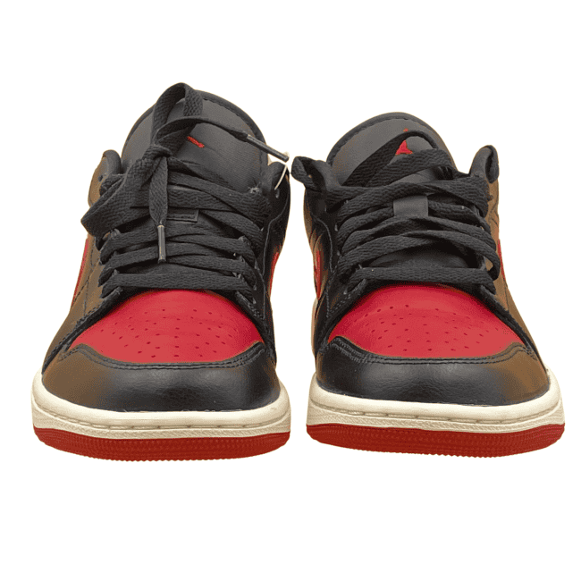 Air Jordan 1 Low WMNS “Bred Sail” - Black - Gym Red - Sail (7)