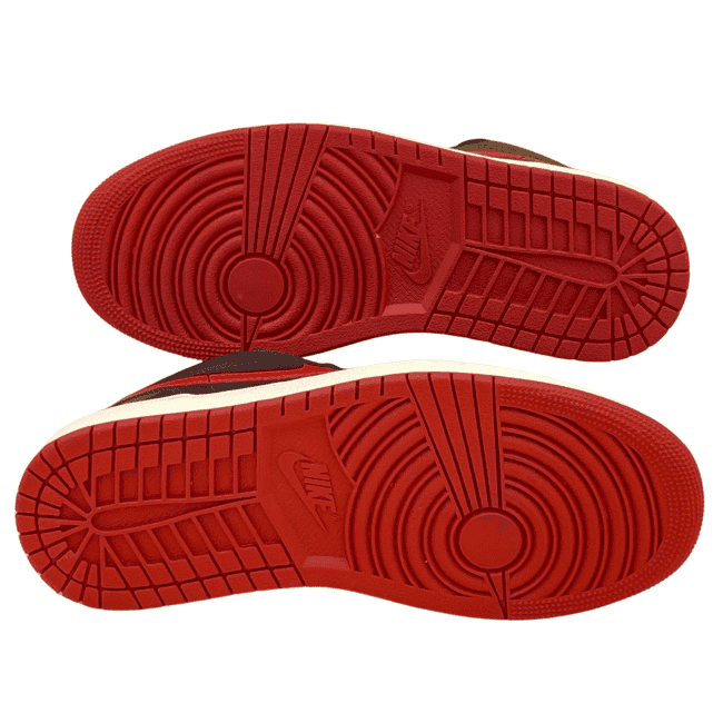 Air Jordan 1 Low WMNS “Bred Sail” - Black - Gym Red - Sail (8)