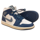 Air Jordan 1 Mid WMNS “Sky J French Blue” - Sky J French Blue - Ozone Blue - Sail (4)