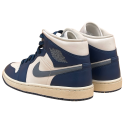 Air Jordan 1 Mid WMNS “Sky J French Blue” - Sky J French Blue - Ozone Blue - Sail (5)
