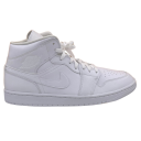 Air Jordan 1 Mid – Triple White (2)