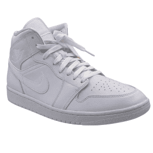 Air Jordan 1 Mid "Triple White"