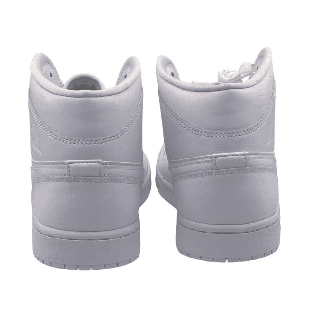 Air Jordan 1 Mid – Triple White (6) Air Jordan 1 Mid – Triple White (6)