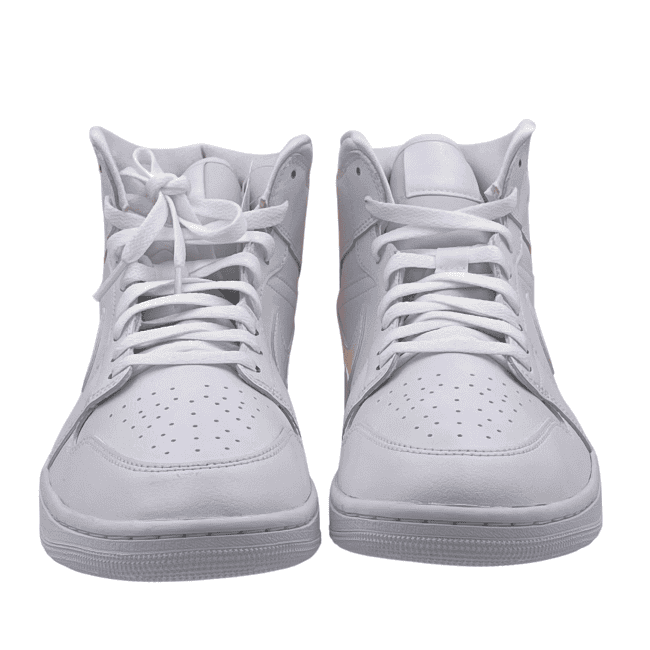 Air Jordan 1 Mid – Triple White (7) Air Jordan 1 Mid – Triple White (7)