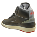 Air Jordan 2 Retro _Black Cement_ - Black _ Cemente Grey _ Fire Red _ Sail (3)