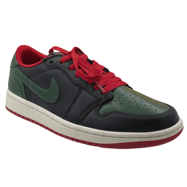 Jordan 1 Retro Low OG Gorge Green Varsity Red
