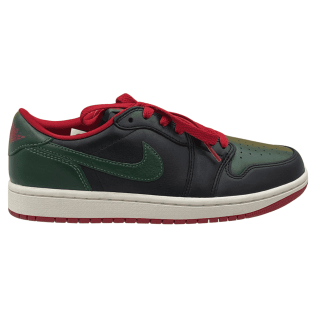 Jordan 1 Retro Low OG Gorge Green Varsity Red (2)