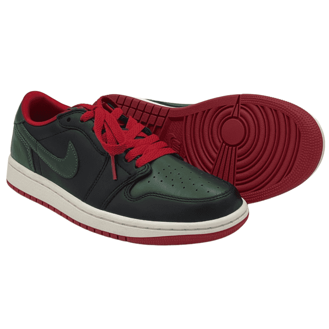 Jordan 1 Retro Low OG Gorge Green Varsity Red (4)