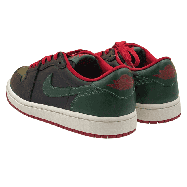 Jordan 1 Retro Low OG Gorge Green Varsity Red (5)