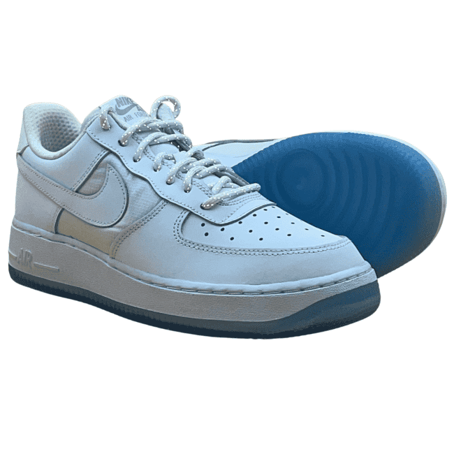 Nike Air Force 1 ’07 “White Icy Blue Sole (4)