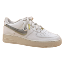 Nike Air Force 1 LV8 - Off-Noir _ Summit White _ Pink Prime _ Metallic Pewter