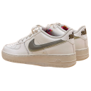 Nike Air Force 1 LV8 - Off-Noir _ Summit White _ Pink Prime _ Metallic Pewter (5)