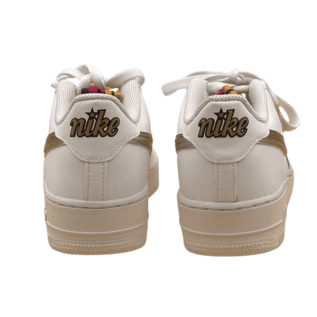 Nike Air Force 1 LV8 - Off-Noir _ Summit White _ Pink Prime _ Metallic Pewter (6)