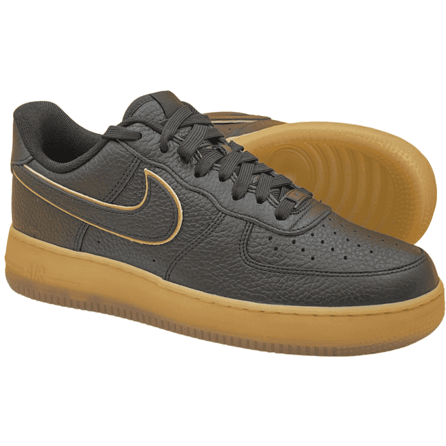 Nike Air Force 1 Low “By You” - Blac _ Gold _Gum (4) Nike Air Force 1 Low “By You” - Blac _ Gold _Gum (4)