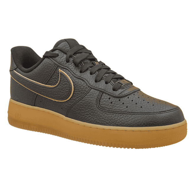 Nike Air Force 1 Low “By You” - Blac _ Gold _Gum Nike Air Force 1 Low “By You” - Blac _ Gold _Gum