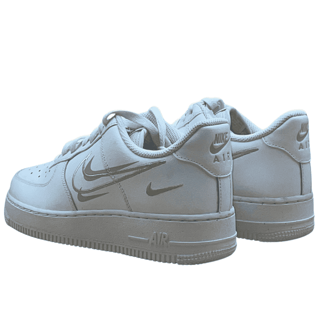 Nike Air Force 1 Low “Multi-Swoosh” White-Yellow (5)