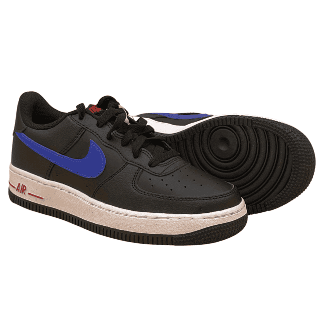 Nike Air Force 1 Low Next Nature “Black Royal” - Black - Royal Blue - University Red - White (4)