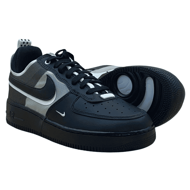 Nike Air Force 1 Low React - Black _ White (4)