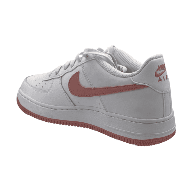 Nike Air Force 1 Low Summit White Red Stardust (3) Nike Air Force 1 Low Summit White Red Stardust (3)