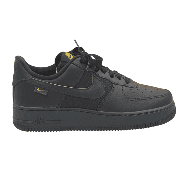Nike Air Force 1 Low _07 Ballistic Mesh Black University Gold (2) Nike Air Force 1 Low _07 Ballistic Mesh Black University Gold (2)