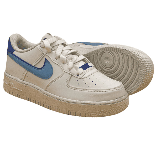 Nike Air Force 1 Low ‘82 Double Swoosh - White - Medium Blue (3)