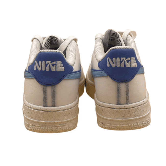Nike Air Force 1 Low ‘82 Double Swoosh - White - Medium Blue (5)