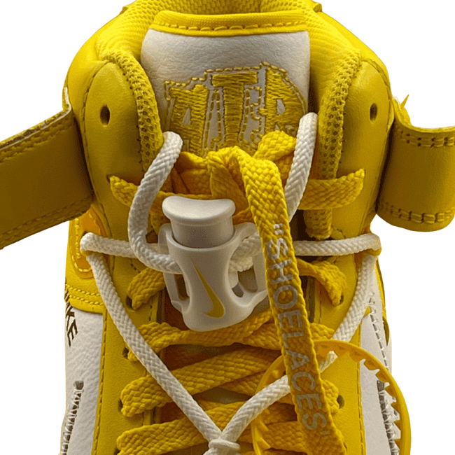 Nike Air Force 1 Mid SP x Off-White - Varsity Maize _ White (11)