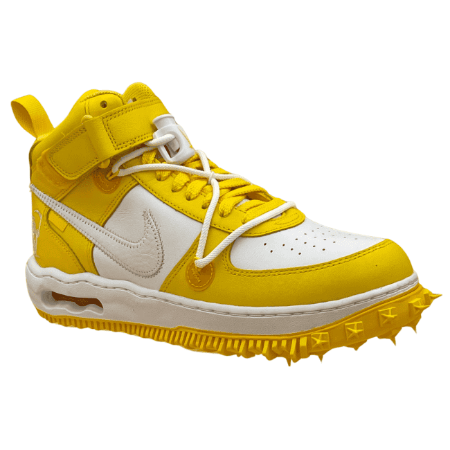 Nike Air Force 1 Mid SP x Off-White - Varsity Maize _ White