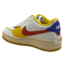 Nike Air Force 1 Shadow “Multi-Color” - White _ Neptune Green _ Yellow Ochre (3)