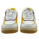 Nike Air Force 1 Shadow “Multi-Color” - White _ Neptune Green _ Yellow Ochre (7)