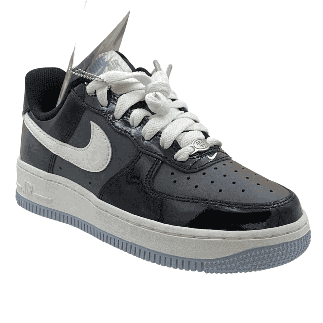 Nike Air Force 1 _07 – Black - Armory Blue - Iron Grey - Sailű Nike Air Force 1 _07 – Black - Armory Blue - Iron Grey - Sailű