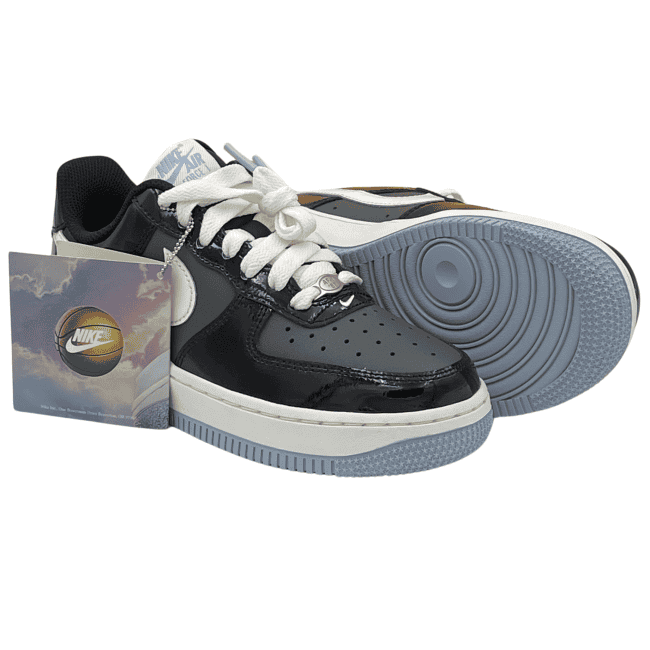 Nike Air Force 1 _07 – Black - Armory Blue - Iron Grey - Sailű (4) Nike Air Force 1 _07 – Black - Armory Blue - Iron Grey - Sailű (4)