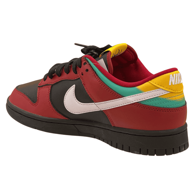 Nike Dunk Low “Biker Tattoos” - Black _ White _ Gym Red _ University Gold _ Atomic Teal (3) Nike Dunk Low “Biker Tattoos” - Black _ White _ Gym Red _ University Gold _ Atomic Teal (3)