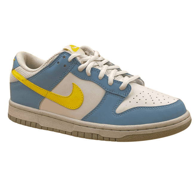Nike Dunk Low Next Nature ‘Homer Simpson’ - White - Blue Chill - Yellow Strike
