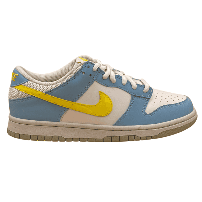 Nike Dunk Low Next Nature ‘Homer Simpson’ - White - Blue Chill - Yellow Strike (2)