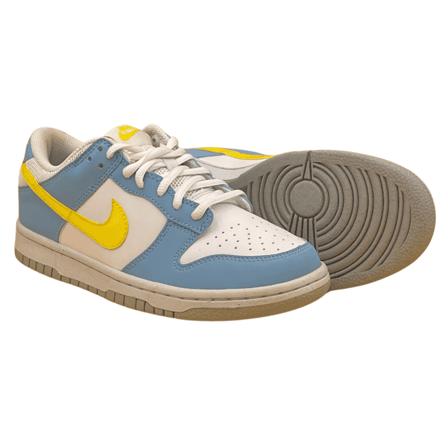Nike Dunk Low Next Nature ‘Homer Simpson’ - White - Blue Chill - Yellow Strike (4)