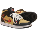 WMNS Air Jordan 1 Mid SE _Tartan Swoosh (4)