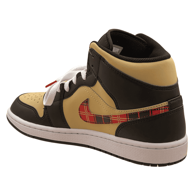 WMNS Air Jordan 1 Mid SE _Tartan Swoosh_