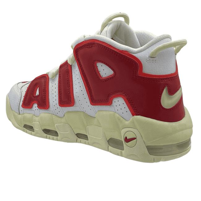 WMNS Nike Air More Uptempo – White - Gym Red - Alabaster - Light Crimson (3)