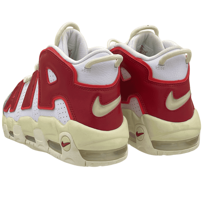 WMNS Nike Air More Uptempo – White - Gym Red - Alabaster - Light Crimson (5)