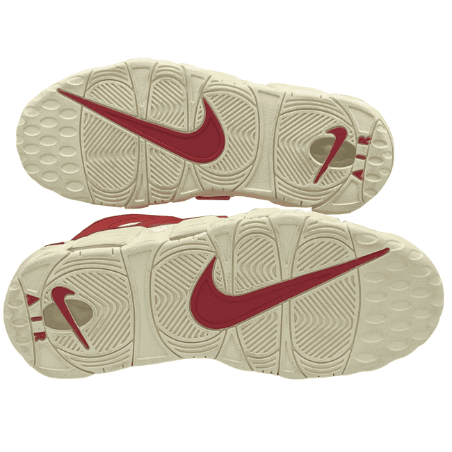 WMNS Nike Air More Uptempo – White - Gym Red - Alabaster - Light Crimson (7)