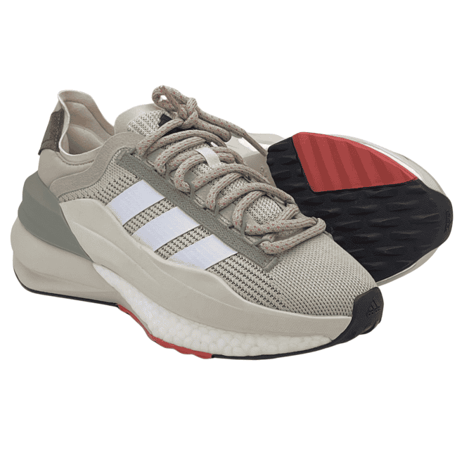 adidas Avryn X – Putty Grey - Cloud White - Silver Pebble (4)