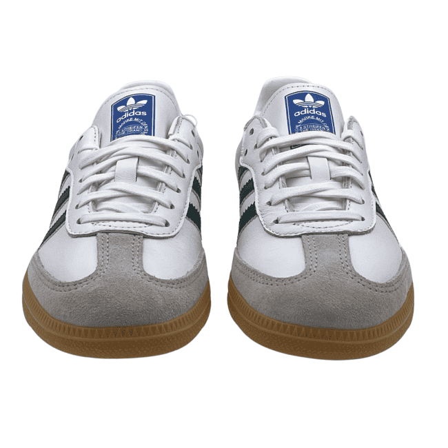 adidas Samba OG J – White - Collegiate Green - Gum