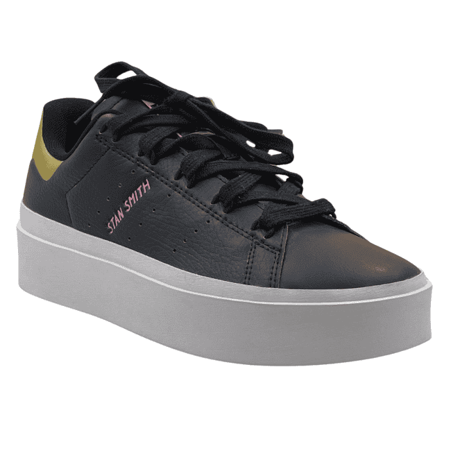 adidas Stan Smith Bonega – Core Black - Gold Metallic - Bliss Pink adidas Stan Smith Bonega – Core Black - Gold Metallic - Bliss Pink
