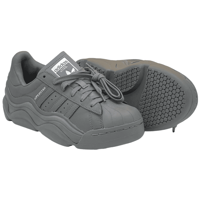 adidas Superstar Millennium W – Grey Three - Grey Three - Gum (4)