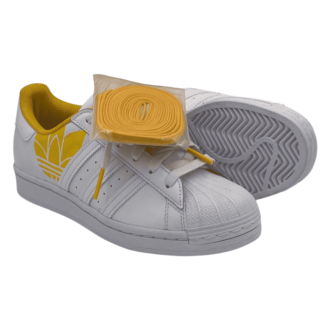 adidas Superstar – Footwear White - Active Gold (4) adidas Superstar – Footwear White - Active Gold (4)