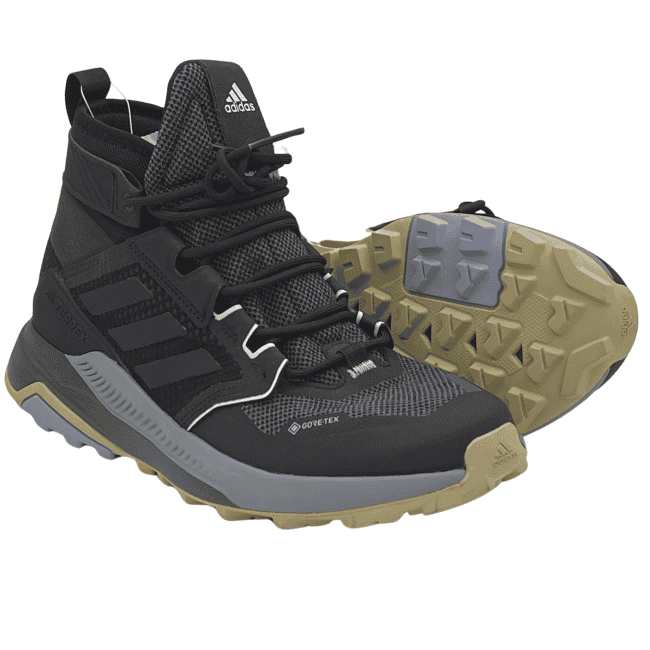 adidas Terrex Trailmaker Mid GTX – Core Black - Dark Olive - Grey Six (4) adidas Terrex Trailmaker Mid GTX – Core Black - Dark Olive - Grey Six (4)
