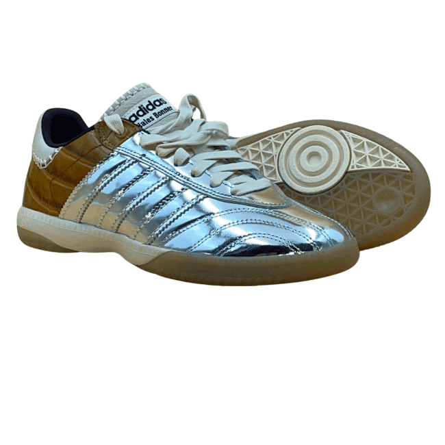 adidas x Wales Bonner Samba Millennium 'Silver Metallic Yellow Croc' (2)